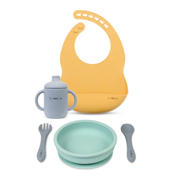 17511mb-saro-conjunto-de-alimentacao-silicone-food-fun-menta-azul-e-mostarda.webp