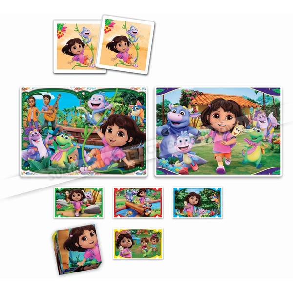 18209mb-clementoni-edukit-dora-4-em-1-puzzles-jogos-2.webp