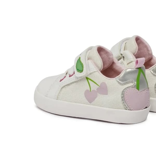 Geox B45D5B B Sapatilhas Kilwi White/Pink aSuaFarmáciaOnline