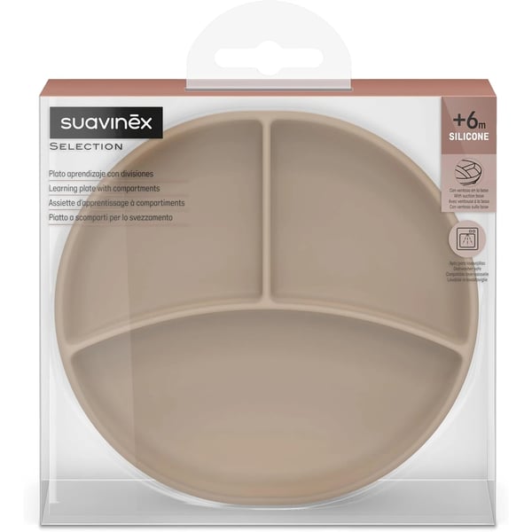 402914-suavinex-prato-de-silicone-com-divisoes-bege.webp