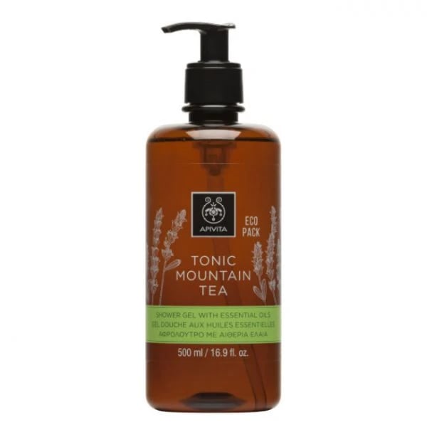 Apivita Gel de Banho com Óleos Essenciais Tonic Mountain Tea 500ml