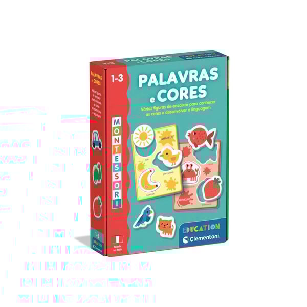 Clementoni Montessori - Palavras e Cores 67472-clementoni-montessori-palavras-e-cores.webp