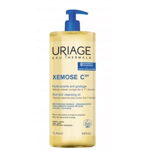Uriage Xémose C8+ Óleo Lavante Calmante 1L 7549717-uriage-xemose-c8-oleo-lavante-calmante-1l.webp