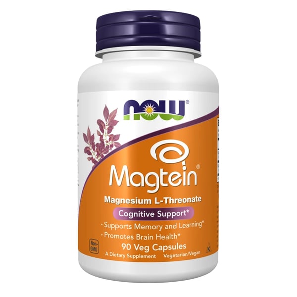 Now Foods Magtein x90 Veg Cápsulas