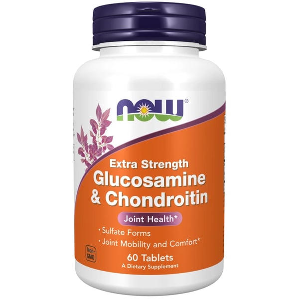 Now Foods Glucosamine & Chondroitin 1500/1200mg 60 Comprimidos