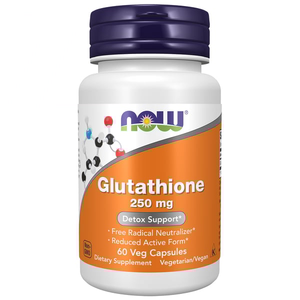 Now Foods L-Glutathion 250mg X60 Cápsulas