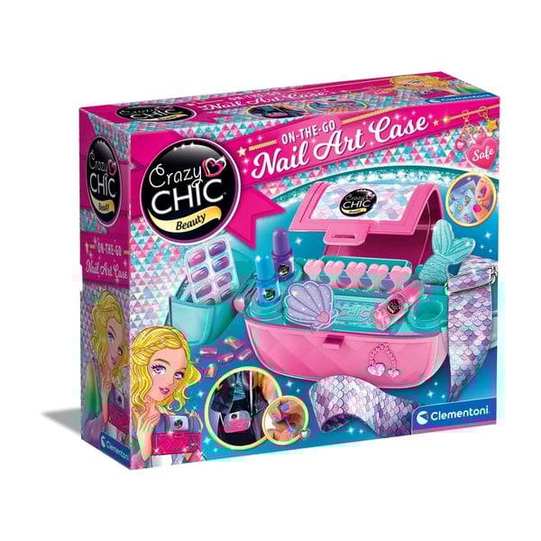 Clementoni Crazy Chic - Nail Art Case