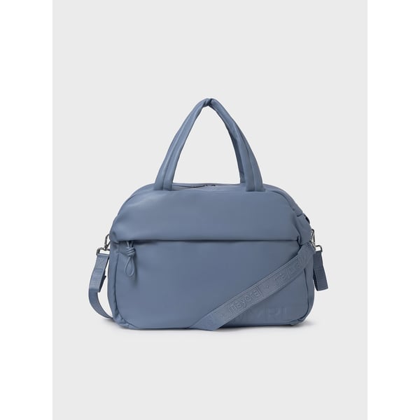 Mayoral Bolsa de Maternidade Gravada Dusty Blue