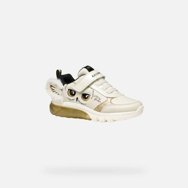 Geox Sapatilhas Ciberdron Júnior Harry Potter Ivory/Platinum J56LPA