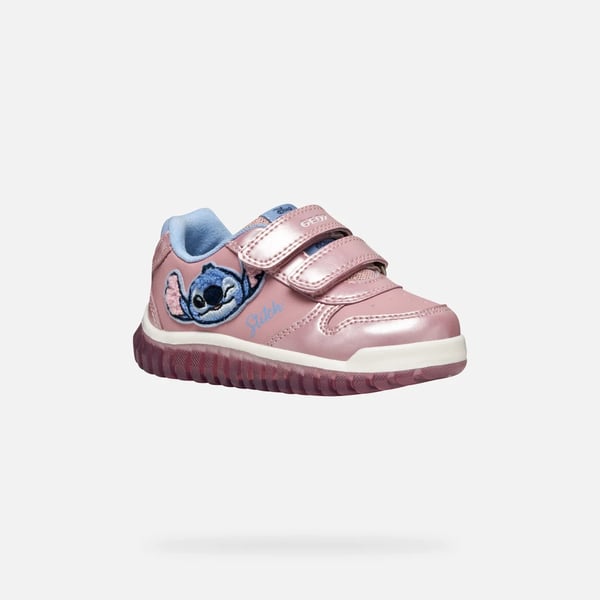 Geox Sapatilhas Lightyloo Disney Sttich Pink/Sky B5661B