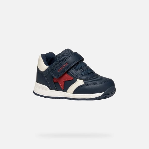 Geox Sapatilhas Rishon Baby Navy/Red B560RA