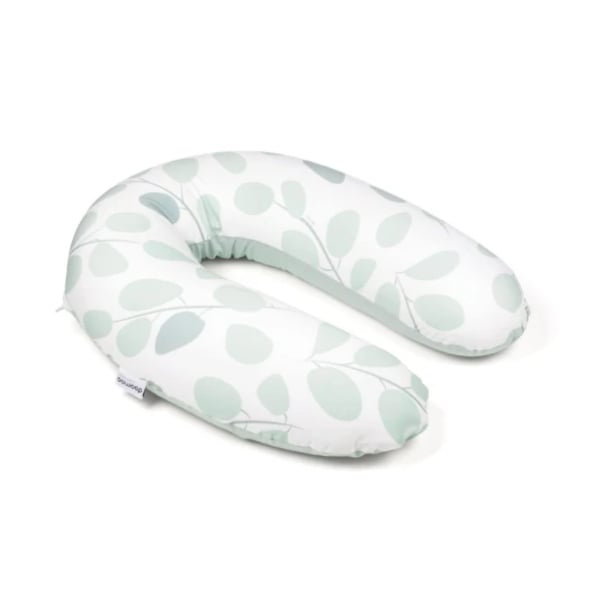 Doomoo Buddy Folhas Verde Água - Almofada de Amamentação e Gravidez