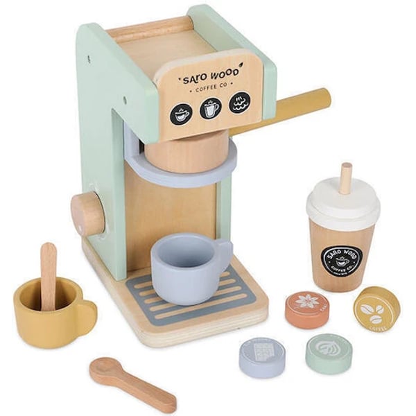 Saro Set de Cafetaria de Madeira