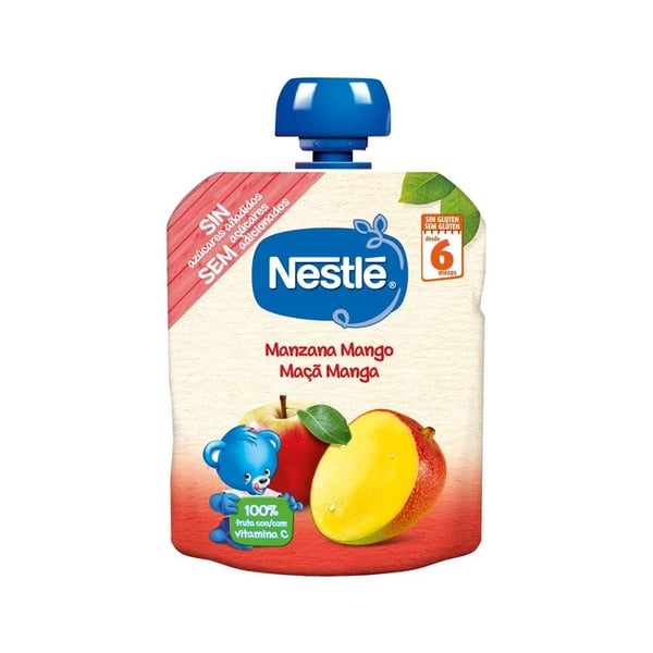 Nestlé Saqueta de Fruta Maçã/Manga 6M+