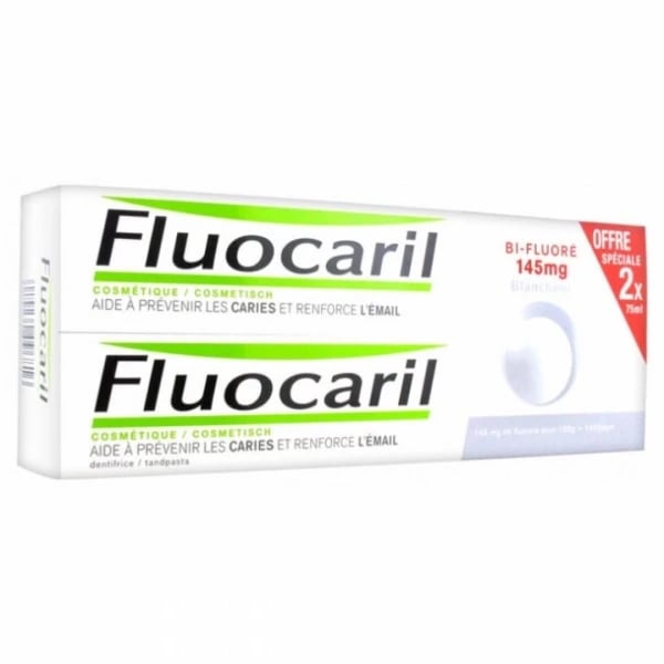 Fluocaril Pasta de Dentes Branqueadora 75ml Duo