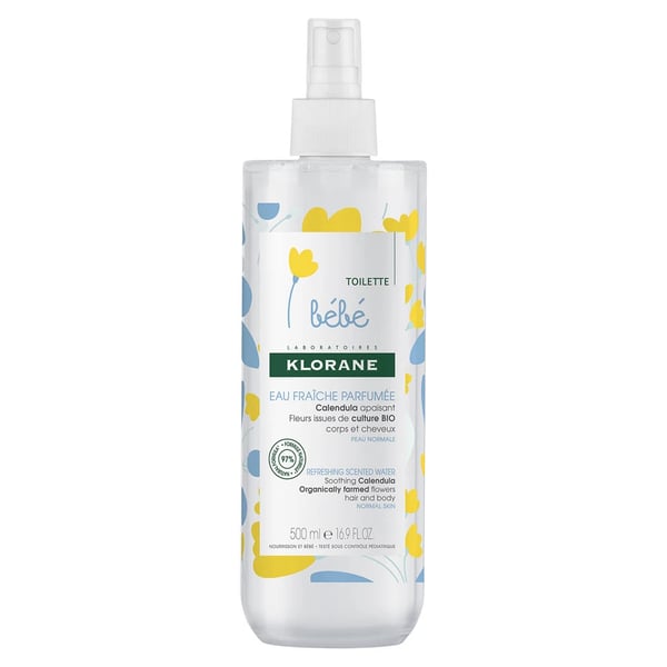<mark>Klorane</mark> <mark>Bebé</mark> Água Perfumada Refrescante com Calêndula 500ml