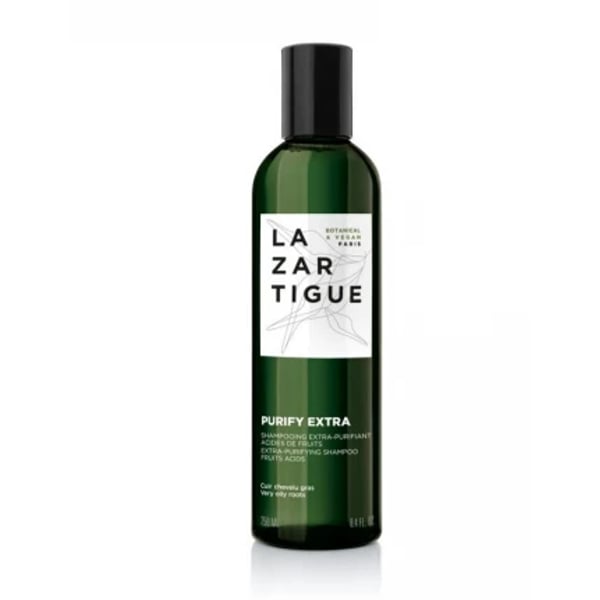 Lazartigue Champú Purify Extra - Cuero Cabelludo muy Graso 250ml