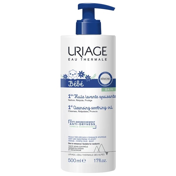 Uriage Bebé 1º Óleo Lavante Apaziguante 500ml