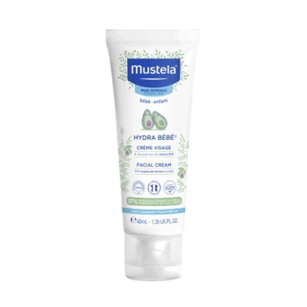 Mustela Bebé Hydra Bebé Creme Rosto 40ml