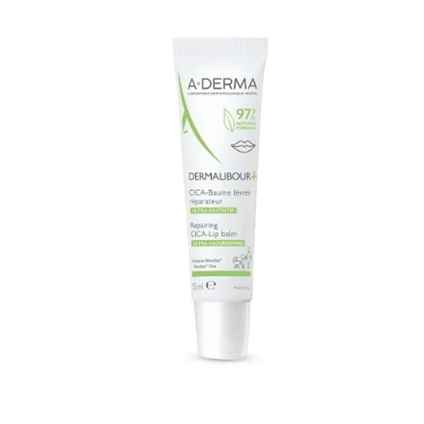 A-Derma Dermalibour+ Bálsamo Lábios Reparador CICA 15ml