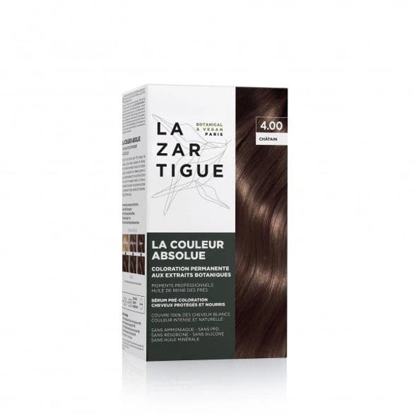 Lazartigue La Couleur Absolue - Coloración Permanente 4.00 Castaño