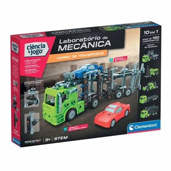 Clementoni Laboratório de Mecânica - Carro de Transporte