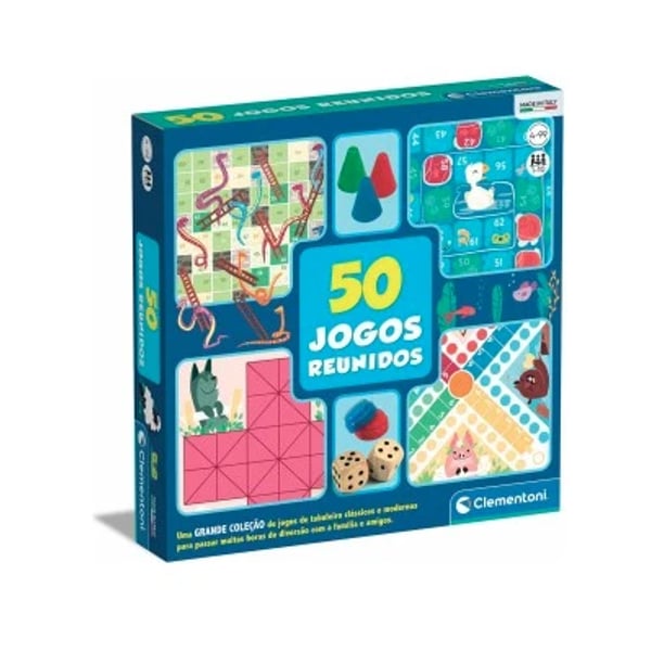 Clementoni 67721 50 Jogos Reunidos
