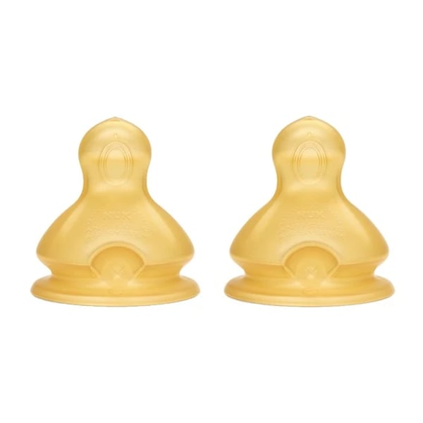 Nuk Tetina Anticólica Nuk First Choice+ Latex T2L 6-18M x2