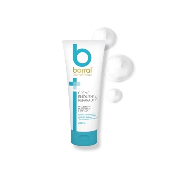 Barral DermaProtect Creme Emoliente Reparador 200ml