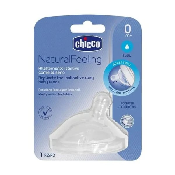 Chicco Tetina de Silicone Natural Feeling 0M+