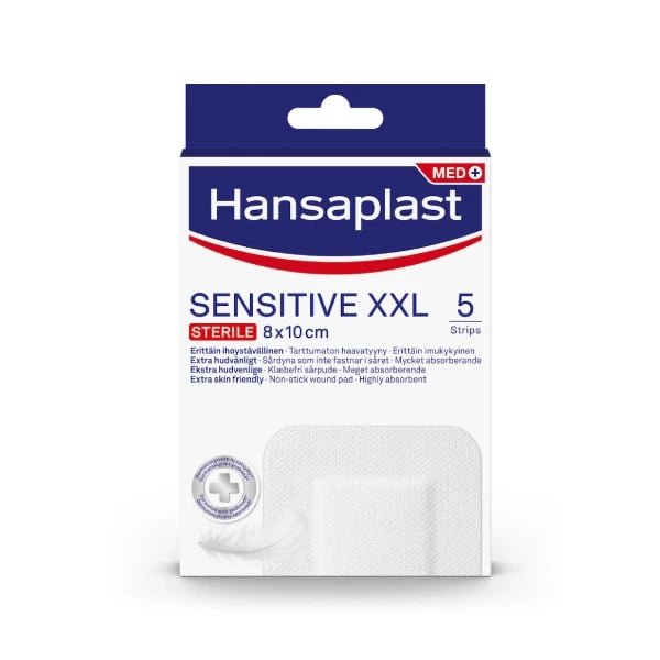 Hansaplast Pensos Sensitive XXL 8X 10Cm X5