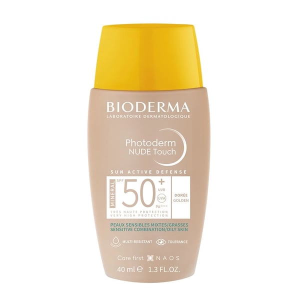 Photoderm Bioderma Nude Touch SPF50+ Dourado 40ml
