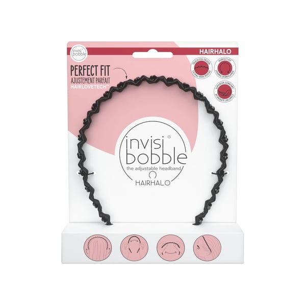 Invisibobble Hairhalo True Dark Sparkle