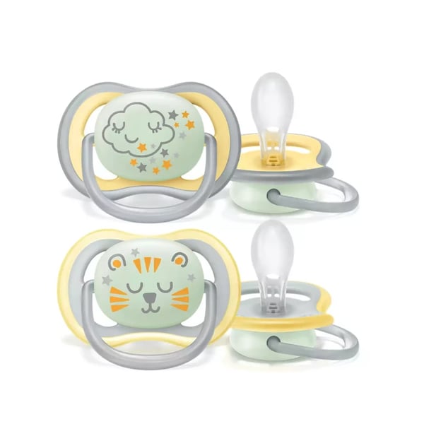Philips Avent Ultra Air Night Chupeta 18M+ X2