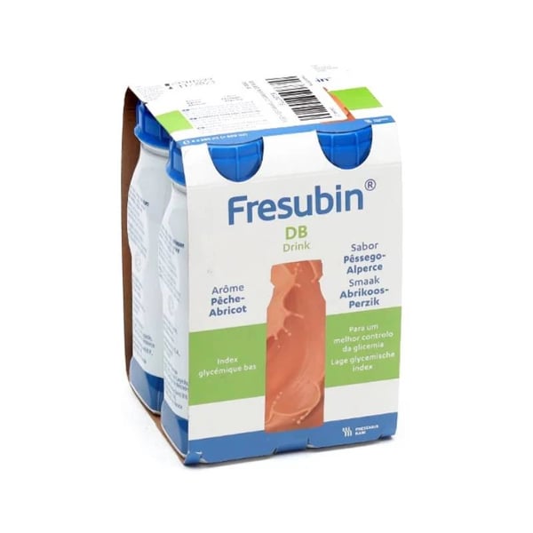 Fresubin DB Drink Melocotón y Albaricoque 4X 200ml