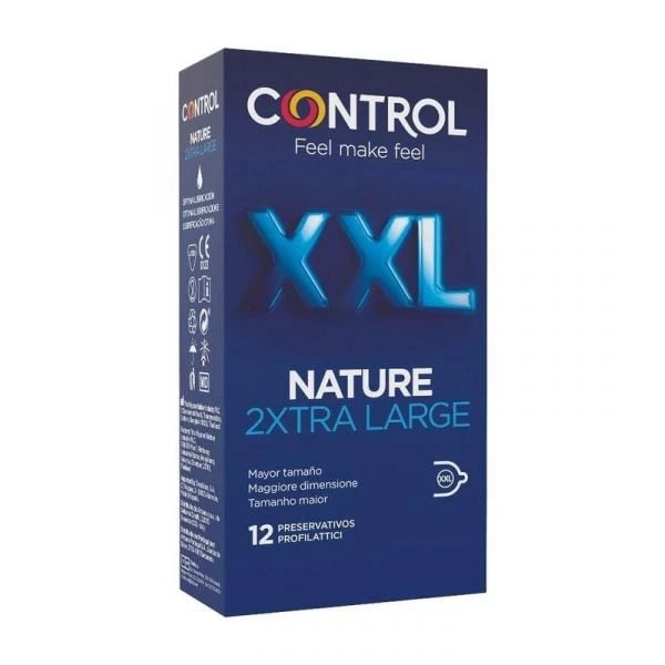 Control Preservativos Nature 2Xtra Large X12