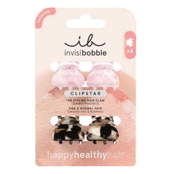 Invisibobble Clipstar Molas Cabelo Pequenas X4