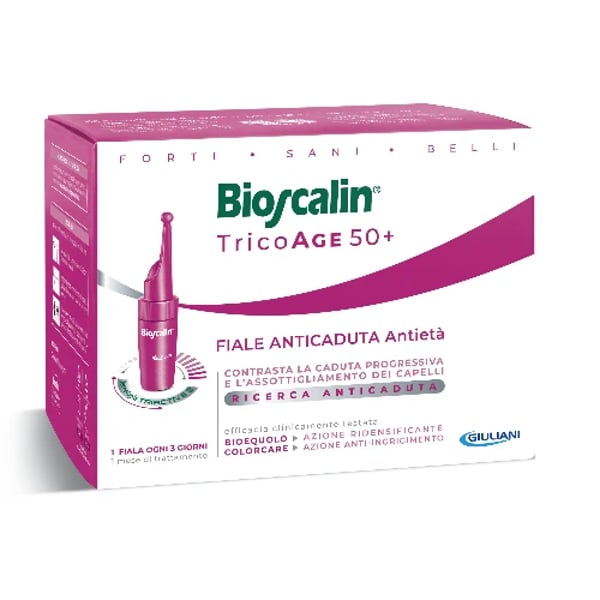 Bioscalin TricoAge 50+ Ampollas Anticaída 3,5ml X10