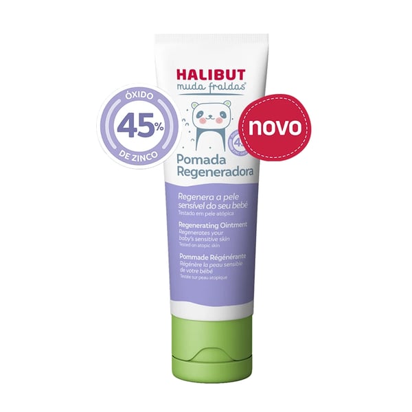 Halibut Muda Fralda Pomada Regeneradora 45ZN 50G