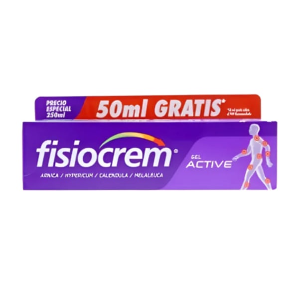 Fisiocrem Cream Active 200ml + Oferta 50ml
