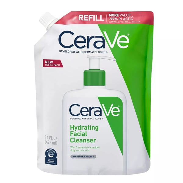 CeraVe Hydrating Cleanser - Creme de Limpeza Hidratante Recarga 473ml