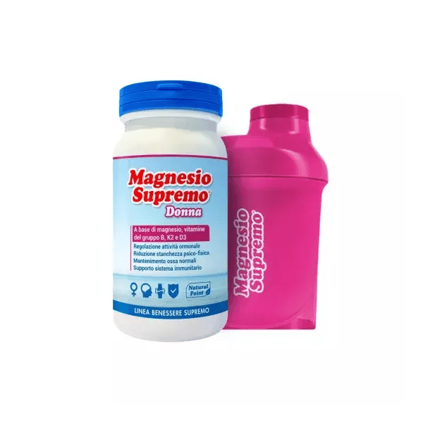 <mark>Magnésio</mark> <mark>Supremo</mark> Donna Pó 150G + Oferta Shaker