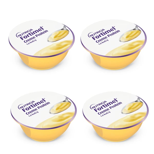 Fortimel Creme Protein Banana 125G X4