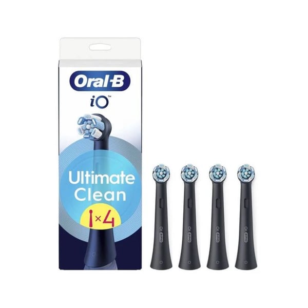 Oral-B iO Ultimate Clean Recargas Negras x4