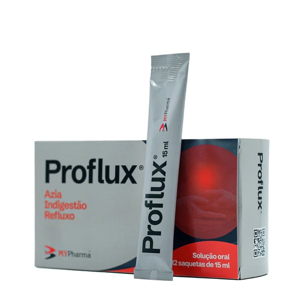 Proflux Solução Saquetas Baunilha 15ml x12
