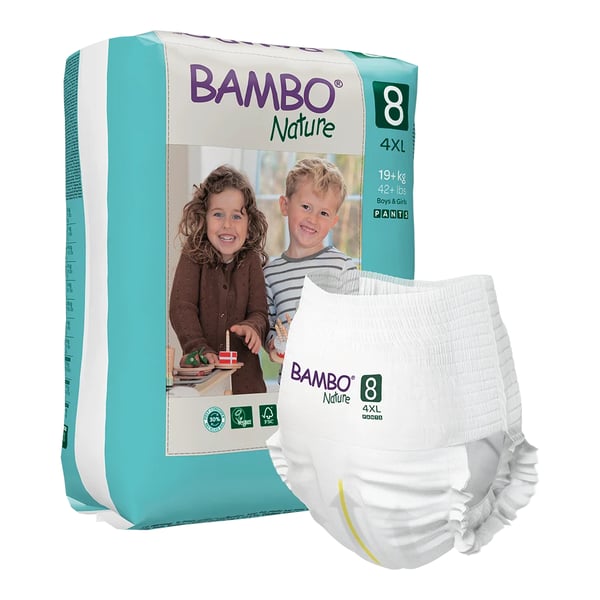 Bambo Nature Fraldas Cueca 8 4XL (19Kg+) X16