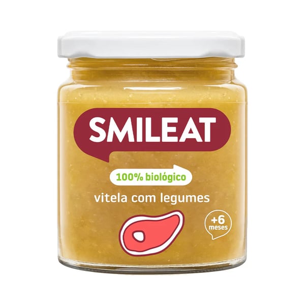 Smileat Boião Vitela com Legumes 230G 6M+