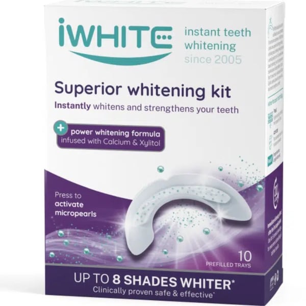 iWhite Superior Branqueador de Dentes 10 Moldes