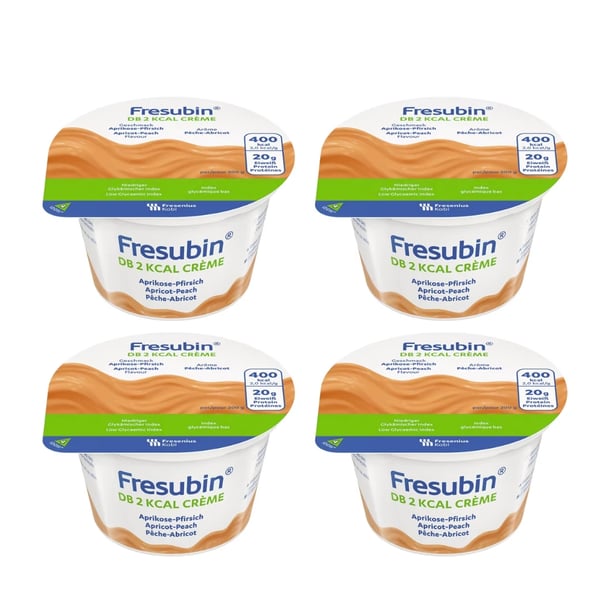 Fresubin DB 2Kcal Creme Pêssego-Alperce 4X 200G