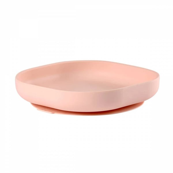 Béaba Prato Silicone Rosa